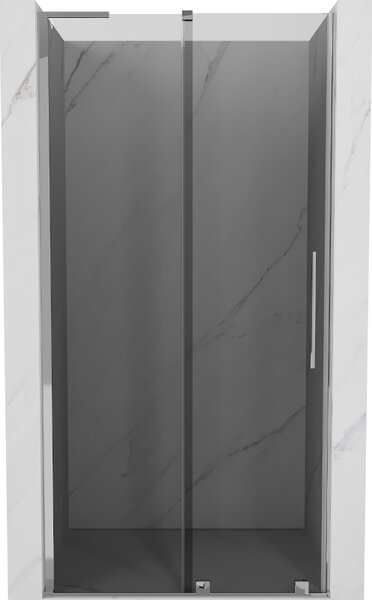 Mexen Velar L, usa de dus culisanta pentru deschidere 120 cm, sticla gri 8mm, crom, 871-120-003-41-01