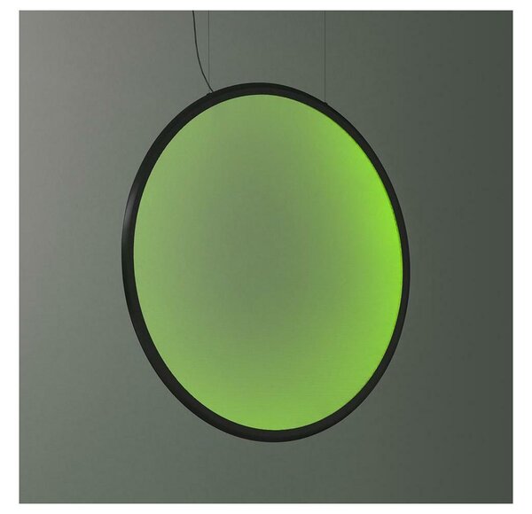 Lustră LED RGBW dimabilă pe cablu Artemide 1994330APP DISCOVERY LED/79W/230V negru