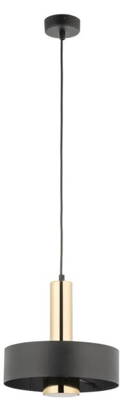 Lustră pe cablu RIF LUX 1xGX53/12W/230V d. 25 cm negru/auriu