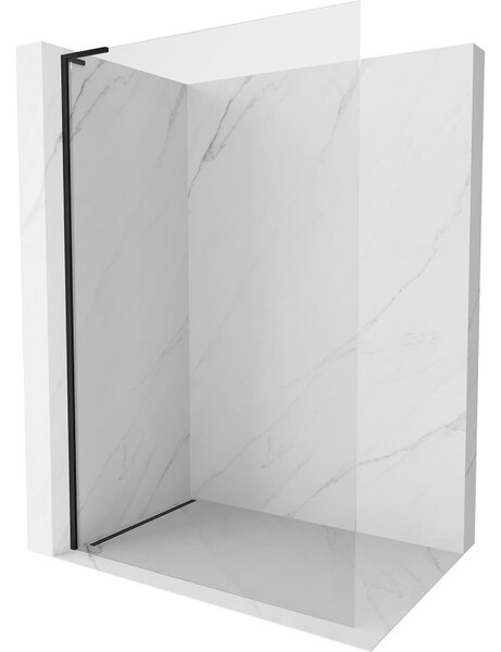 Mexen, Paravan de duș Mexen Kioto-X L 80 x 200 cm, transparent 10 mm, negru - 800-080-107-70-00-X
