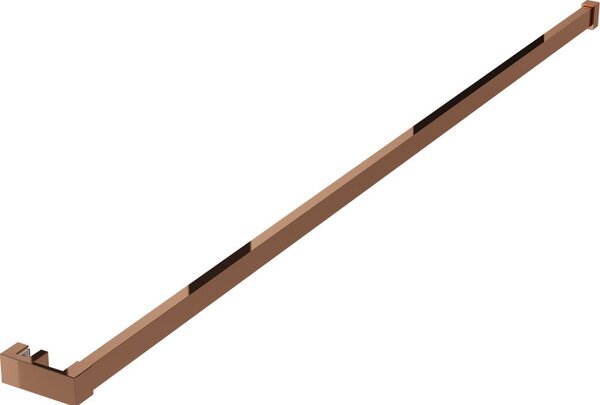 Mexen Kioto, suport pentru prosoape pentru paravan de dus, max. 140 cm, aur roz, 800-06-60
