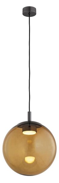 Lustră pe cablu Argon 8831 SACRAMENTO 1xGX53/8W/230V maro/fumuriu