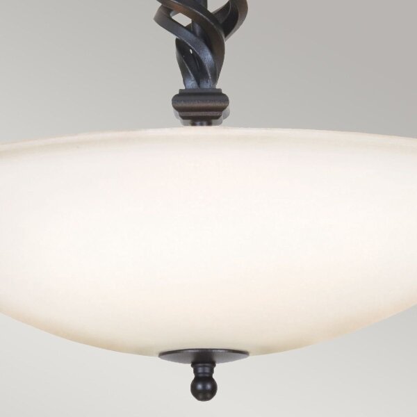 Lustră aplicată Elstead PB-SF-A-BLACK PEMBROKE 3xE14/60W/230V