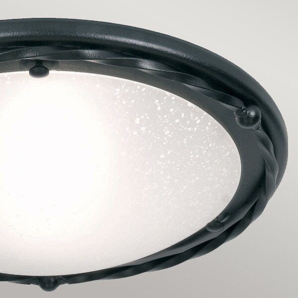 Plafonieră Elstead PB-F-B-BLACK PEMBROKE 1xE27/60W/230V negru