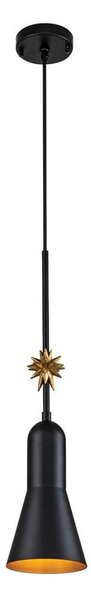 Lustră pe cablu Elstead ETOILE-P-S-MB ETOILE 1xE27/60W/230V d. 13,3 cm negru