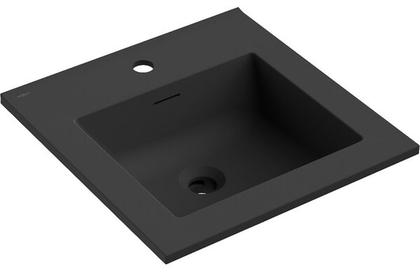Mexen Otis, lavoar încorporat 46 x 46,5 cm, negru mat, 25184571