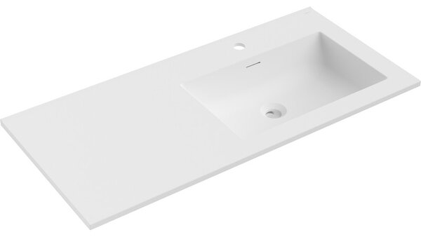 Mexen Otis, lavoar încorporat 101 x 46,5 cm, dreapta, alb mat - 25181001P