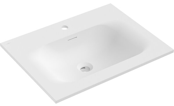 Mexen Vela, lavoar încorporat 61 x 46,5 cm, alb mat, 25236001