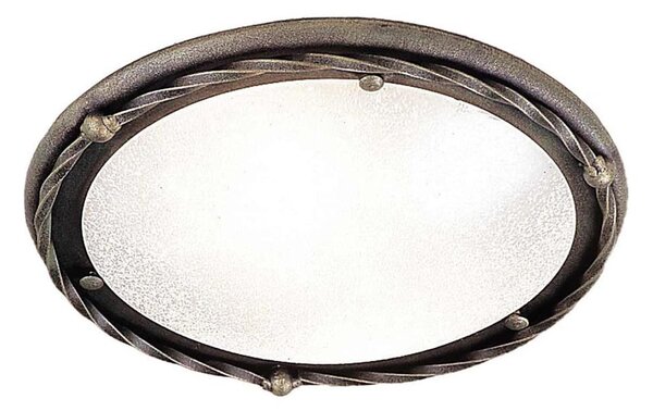Plafonieră Elstead PB-F-B-BLK-GOLD PEMBROKE 1xE27/60W/230V alamă