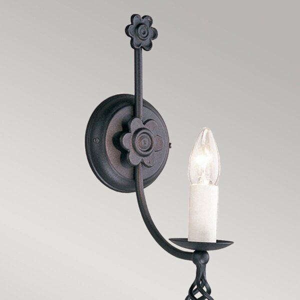 Aplică Elstead BY1-BLACK BELFRY 1xE14/60W/230V