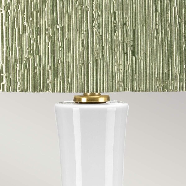 Lampă de masă Elstead MILO-AB-TL-RTH MILO 1xE27/60W/230V verde