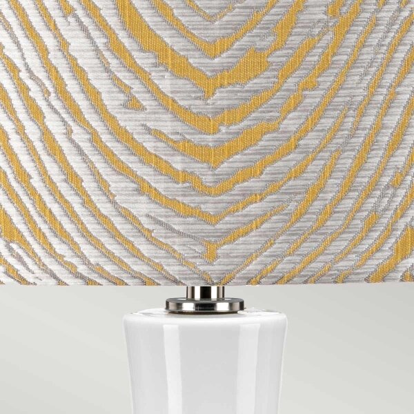 Lampă de masă Elstead MILO-PN-TL-PSM MILO 1xE27/60W/230V gri/auriu