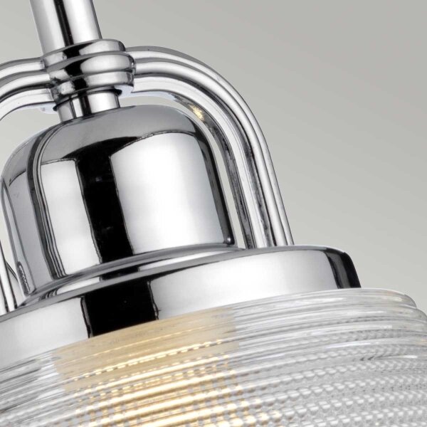 Aplică LED pentru baieQuoizel QZ-DUBLIN1-PC DUBLIN 1xG9/3W/230V IP44 crom