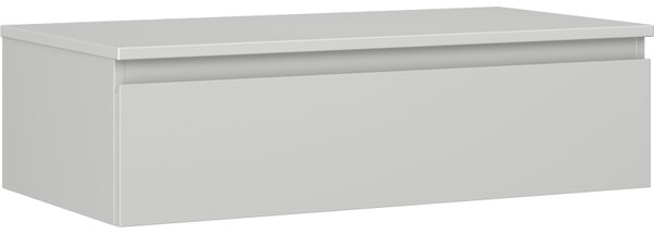 Mexen Orio, mobilier de baie 90 cm cu blat, 1 sertar, gri mat, 91A10-09023-1-BFC62