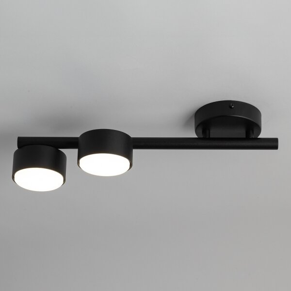 Spot PUNTO 2xGX53/12W/230V negru