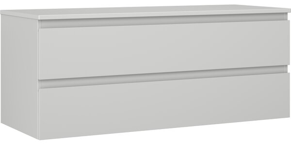 Mexen Orio, Dulap baie 120 cm cu blat, 2 sertare, gri manta, 91A10-12047-2-BFFC62