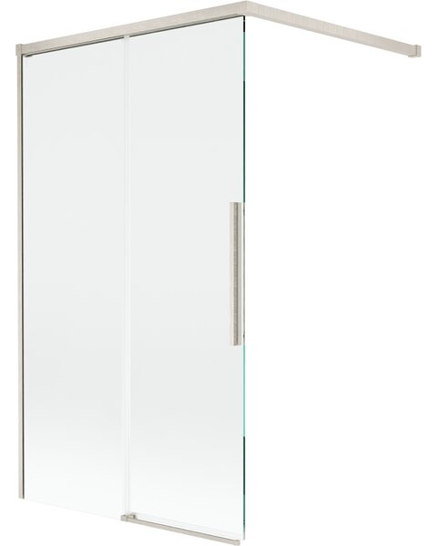 Mexen Rox, paravan de baie glisant cu 2 aripi 100 x 150 cm, sticlă transparentă de 8 mm, profil de oțel, 8C9-100-003-97-00