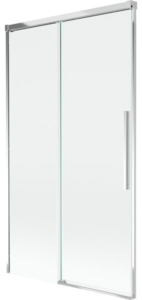 Mexen Rox, paravan de baie glisant cu 2 aripi 100 x 150 cm, sticlă transparentă de 8 mm, profil cromat, 8C9-100-001-01-00