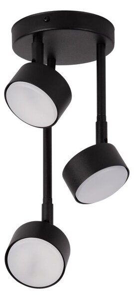 Lustră pe tijă NEMO 3xGX53/12W/230V negru