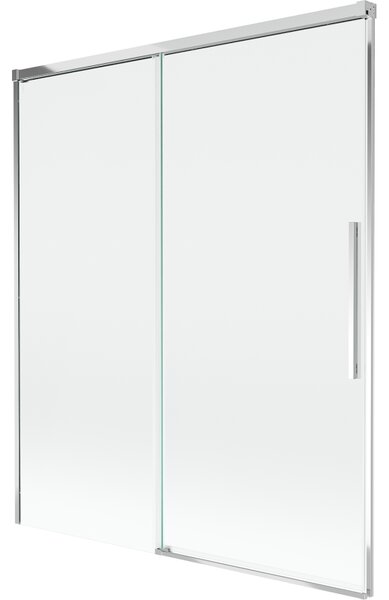 Mexen Rox, paravan de baie glisant cu 2 aripi 140 x 150 cm, sticlă transparentă de 8 mm, profil cromat, 8C9-140-001-01-00