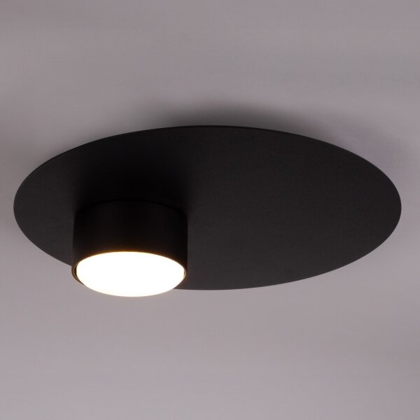 Plafonieră STAR 1xGX53/12W/230V negru
