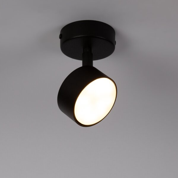 Spot NEMO 1xGX53/12W/230V negru