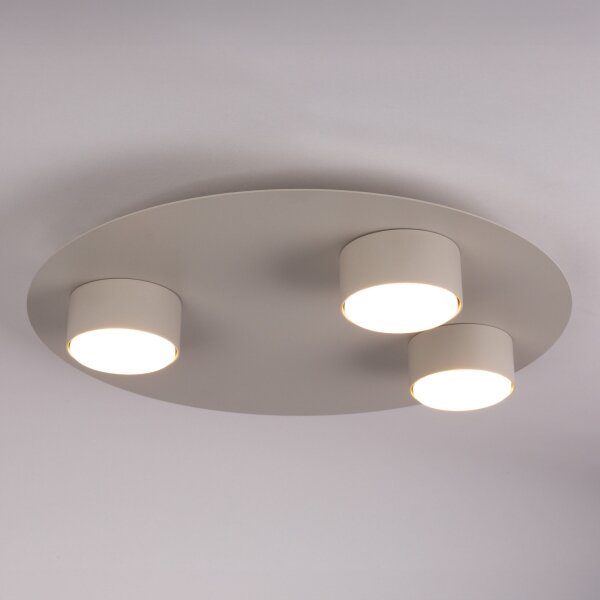 Plafonieră STAR 3xGX53/12W/230V bej