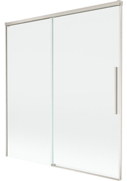Mexen Rox, paravan de baie glisant cu 2 aripi 150 x 150 cm, sticlă transparentă de 8 mm, profil de oțel, 8C9-150-001-97-00