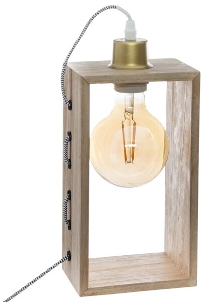 Lampă de masă Atmosphera IWATA 1xE27/25W/230V paulovnia
