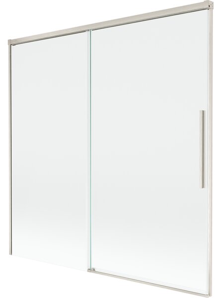 Mexen Rox, paravan de baie glisant cu 2 aripi 160 x 150 cm, sticlă transparentă de 8 mm, profil de oțel, 8C9-160-001-97-00