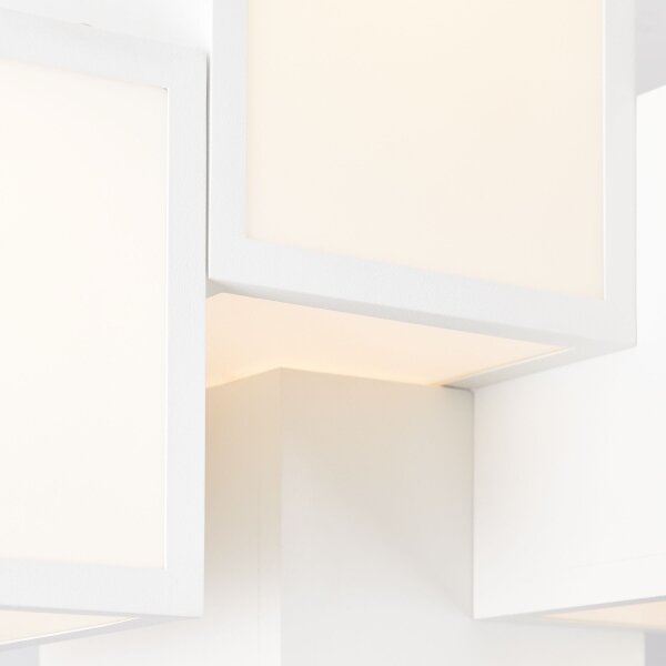 Plafonieră LED Brilliant CUBIX 5xLED/7,6W/230V 3000K alb