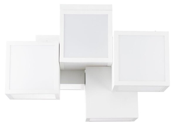 Plafonieră LED Brilliant CUBIX 5xLED/7,6W/230V 3000K alb