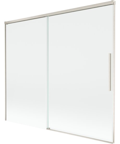Mexen Rox, paravan de baie glisant cu 2 aripi 180 x 150 cm, sticlă transparentă de 8 mm, profil de oțel, 8C9-180-001-97-00
