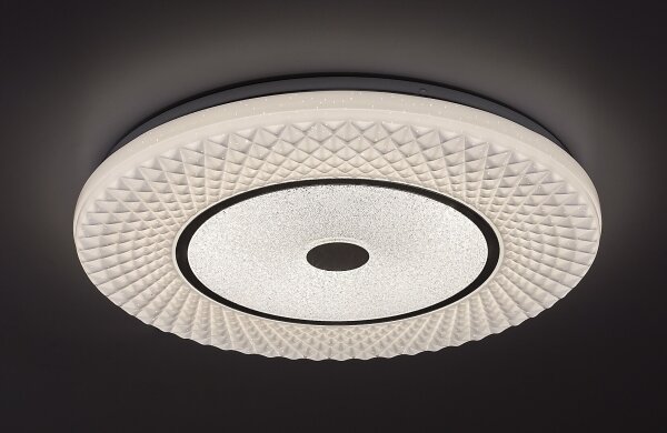 Rabalux 3254 - Plafonieră LED reglabilă TORNADO LED/72W/230V + telecomandă