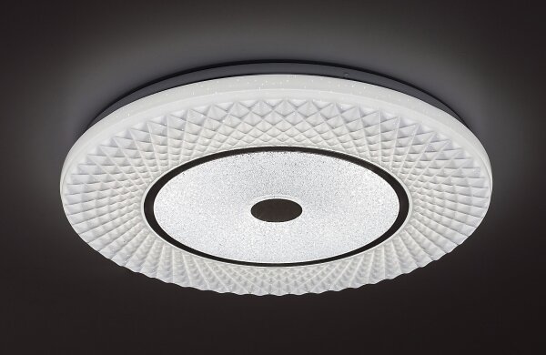 Rabalux 3254 - Plafonieră LED reglabilă TORNADO LED/72W/230V + telecomandă
