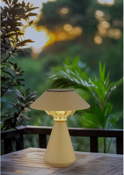 Globo 36639S - Lampă solară LED 10xLED/0,06W/1,2V IP44 maro
