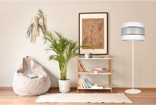 Lampadar CORAL 1xE27/60W/230V alb