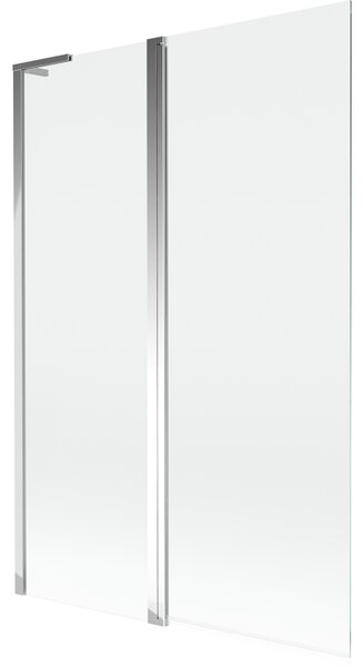 Mexen Mist L, paravan de baie cu 2 aripi 120 x 150 cm, sticlă transparentă, profil cromat, 8A9L-120-011-01-00