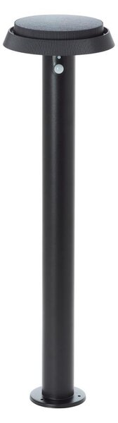 Lampă LED solară cu senzor Brilliant ALVERO LED/4W/3,7V 70 cm IP44 negru
