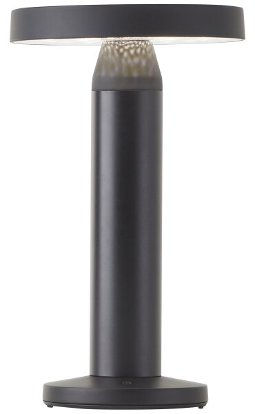 Lampă LED solară tactilă dimabilă Brilliant MAGUA LED/2W/3,7V IP44 negru