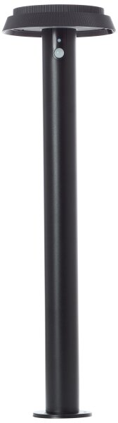 Lampă LED solară cu senzor Brilliant ALVERO LED/4W/3,7V 70 cm IP44 negru