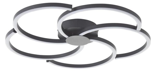 Plafonieră LED dimabilă Brilliant FICO LED/32W/230V d. 57 cm negru