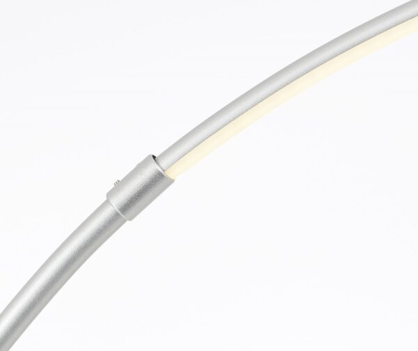 Lampadar LED tactil dimabil Brilliant BOW LED/14W/230V crom mat