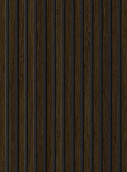 Mexen Lam-F, lamele acustice de perete 275 × 31,5 cm, fetru 6 mm, wenge, S105-275317-2812-071