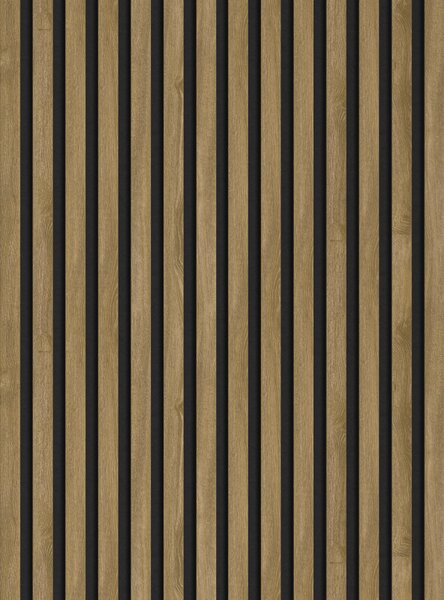 Mexen Lam-F, lamele acustice de perete 275 × 31,5 cm, fetru 6 mm, stejar clasic, S105-275317-2812-072