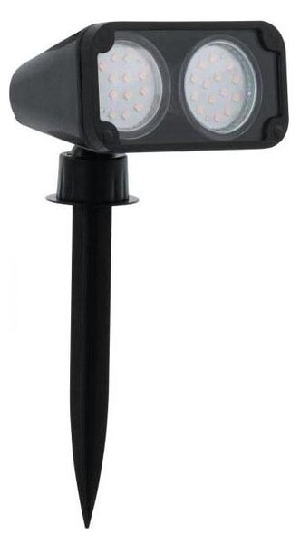 Lampă LED de exterior Eglo 75315 NEMA 2xGU10/2,8W/230V 3000K IP44