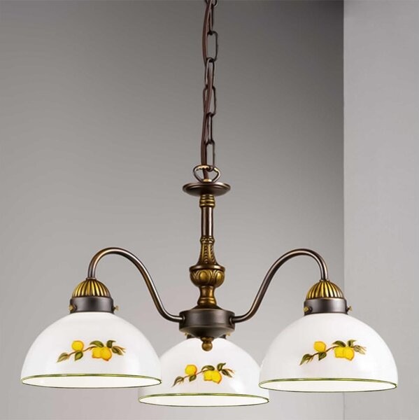 Lustră pe lanț Kolarz 731.83.126 NONNA 3xE27/75W/230V lămâi