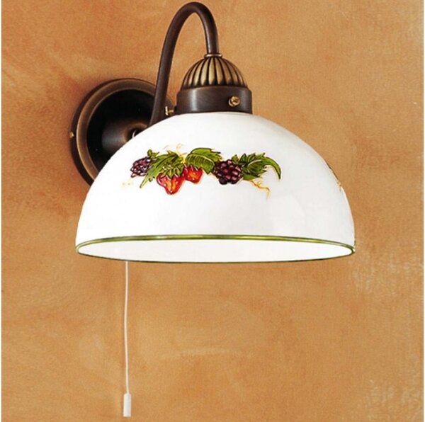 Lampă de perete Kolarz 731.61.121 NONNA 1xE27/75W/230V struguri/căpșuni