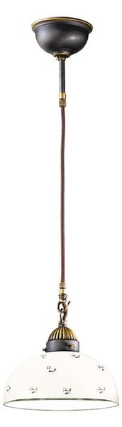 Lustră pe cablu Kolarz 731.30.20 NONNA 1xE27/75W/230V d. 20 cm verde