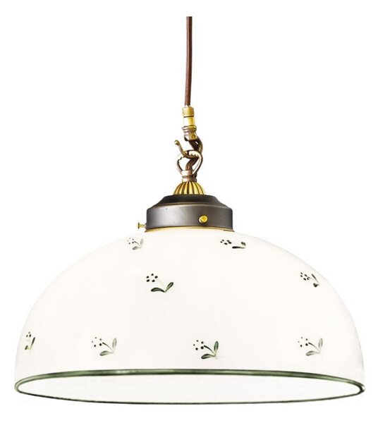 Lustră pe cablu Kolarz 731.32.28 NONNA 1xE27/75W/230V d. 36 cm verde
